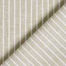 Mélange lin coton Larges rayures – beige foncé/blanc,  thumbnail number 4