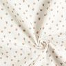 Tissu double gaze de coton Mini-tulipes Impression numérique – blanc,  thumbnail number 3