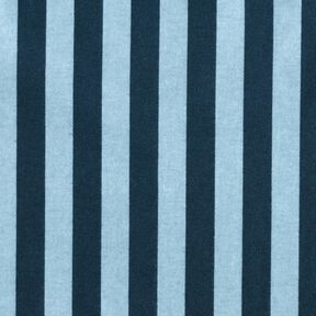 Jersey coton Larges rayures &ndash; indigo/bleu clair, 
