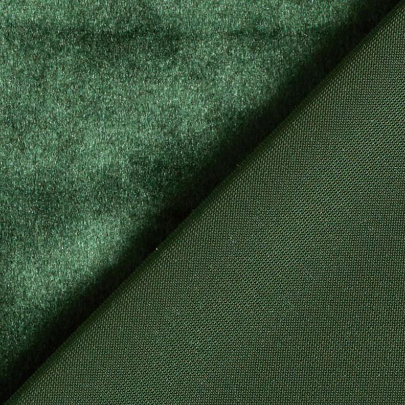 Tissu de décoration Velours – vert foncé,  image number 3