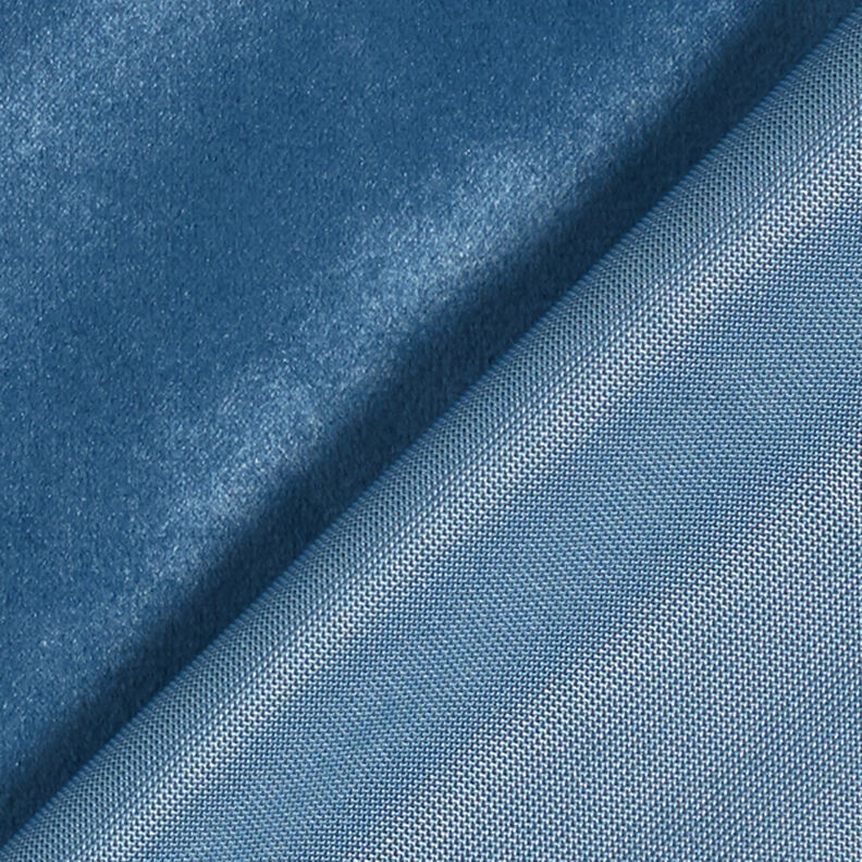 Tissu de décoration Velours – gris bleu,  image number 3