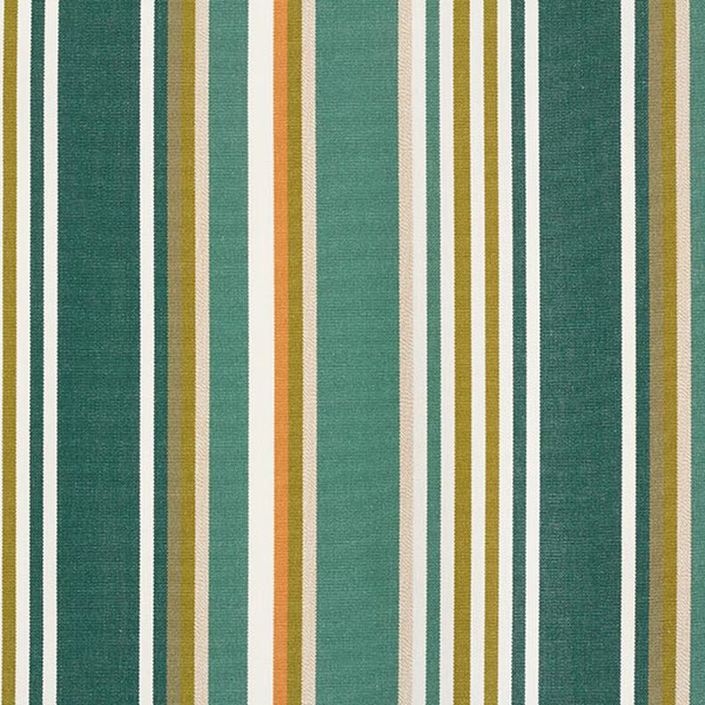 Toile pour store banne Rayures mixtes – vert sapin/écru,  image number 1