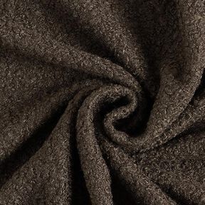 Maille bouclette ondulée – marron, 