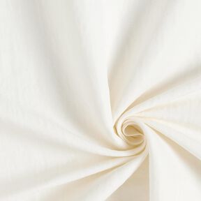 Tissu pour chemise viscose et lin mélangés uni – blanc, 