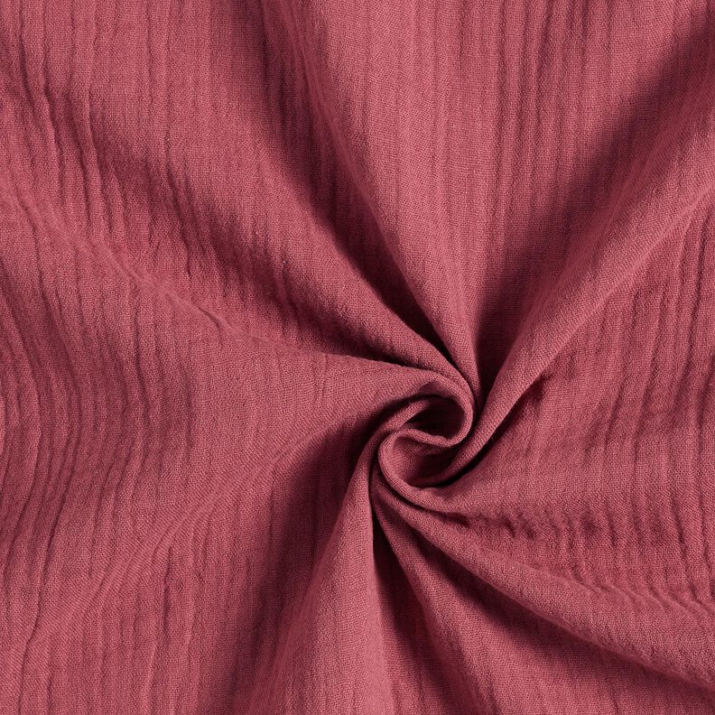 GOTS Tissu double gaze de coton | Tula – mauve,  image number 1
