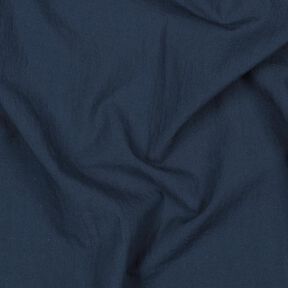 Tissu en coton Crinkle prélavé – bleu nuit, 