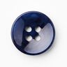 Bouton 4 trous marbré [Ø 15 mm] – indigo,  thumbnail number 1