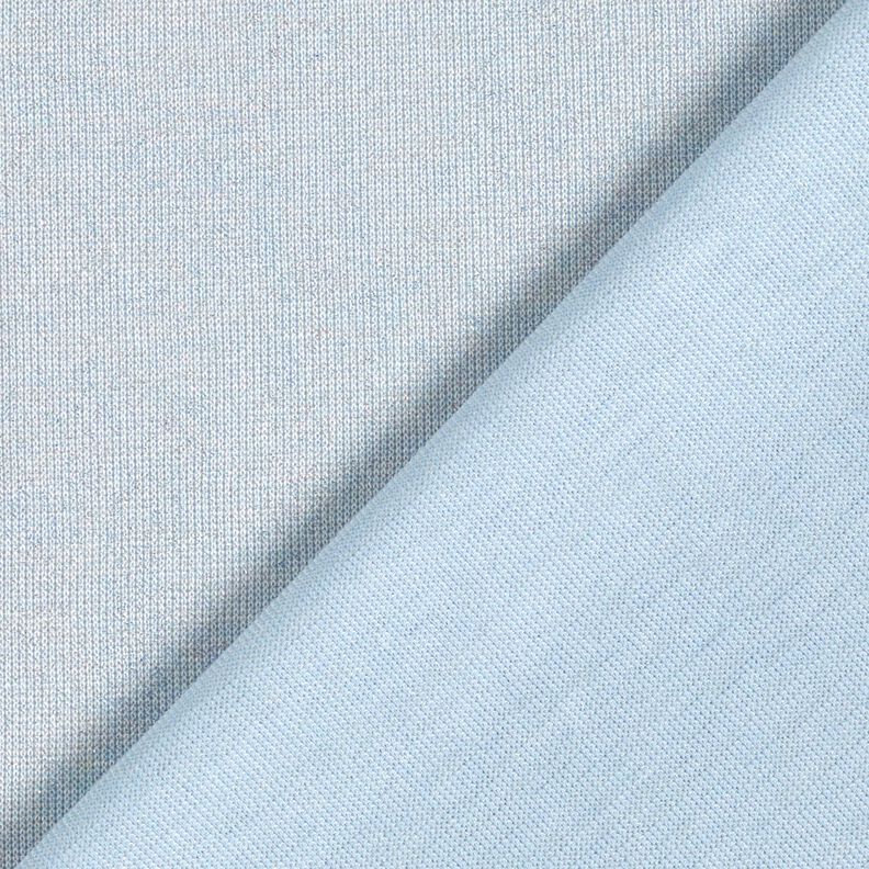Tricot fin chiné effet brillant – bleu clair, image number 5