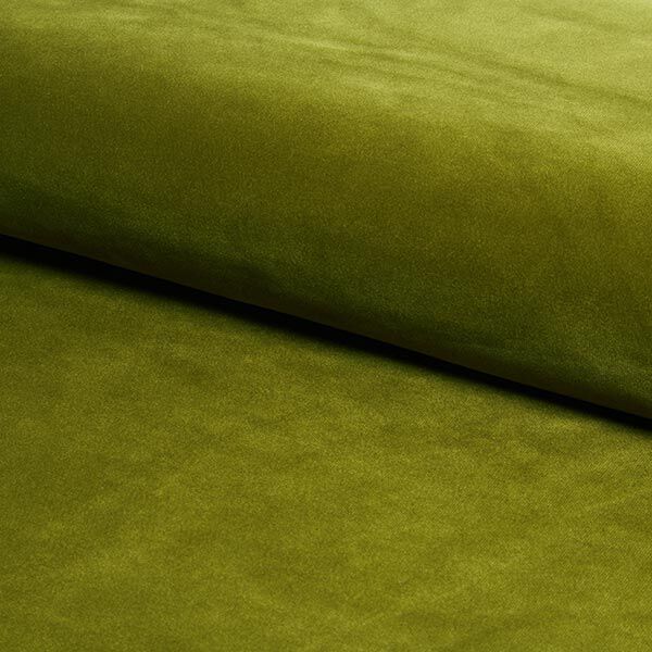 Tissu de revêtement Velours – olive,  image number 1