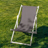 Extérieur Tissu pour chaise longue Uni 44 cm – gris schiste,  thumbnail number 4