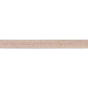 Ruban tissé Métallique [9 mm] – anémone/argent métallisé, 