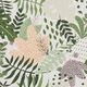 Tissu en coton Cretonne plantes de la jungle abstraites – blanc/vert,  thumbnail number 6