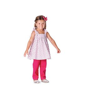 Robe / pantalon bébé, Burda 9437, 