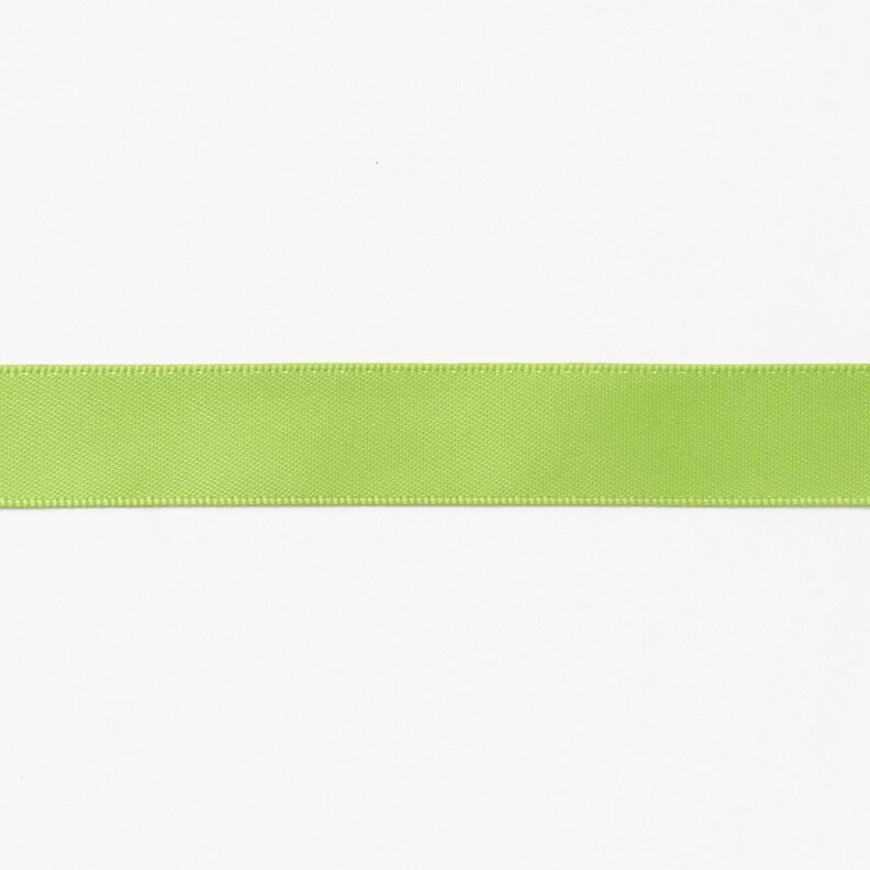 Ruban de satin [15 mm] – vert pomme,  image number 1