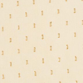 Tissu en viscose gouttes scintillantes – sable, 