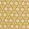 Tissu en coton Cretonne Fleurs et rameaux – moutarde/blanc,  thumbnail number 1