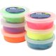 Silk Clay® Pâte [6x14 g] , Couleurs fluo,  thumbnail number 1