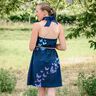 Jersey coton Dégradé de papillons | Glitzerpüppi – bleu nuit,  thumbnail number 6