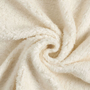 Sherpa Coton mélangé Uni – écru, 
