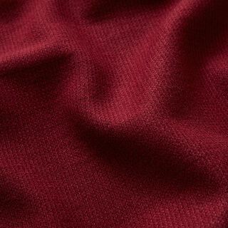 Tissu pour manteau uni gratté – rouge bordeaux, 