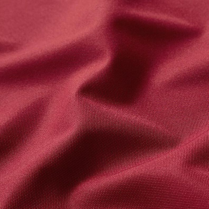 Tissu d’extérieur Panama Uni – rouge bordeaux,  image number 2