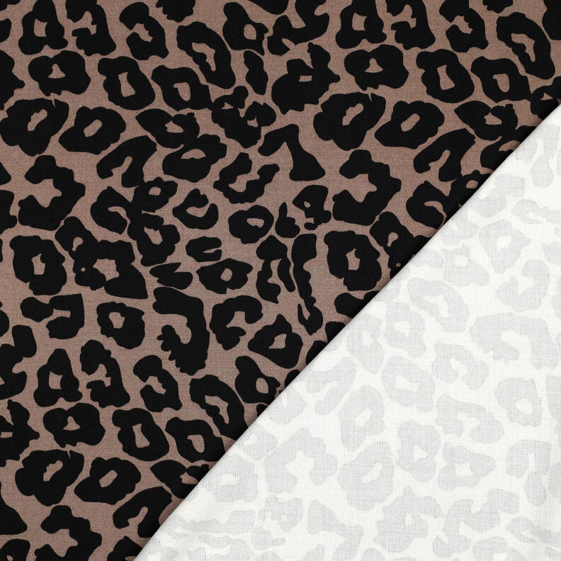 Viscose Stretch Léopard | Poppy Fabrics – marron, image number 4
