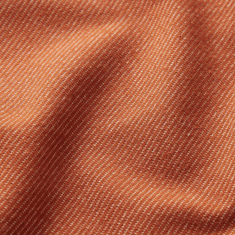 Jersey coton Aspect jean – terre cuite,  image number 2