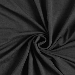 Bambou Jersey viscose Uni – noir, 