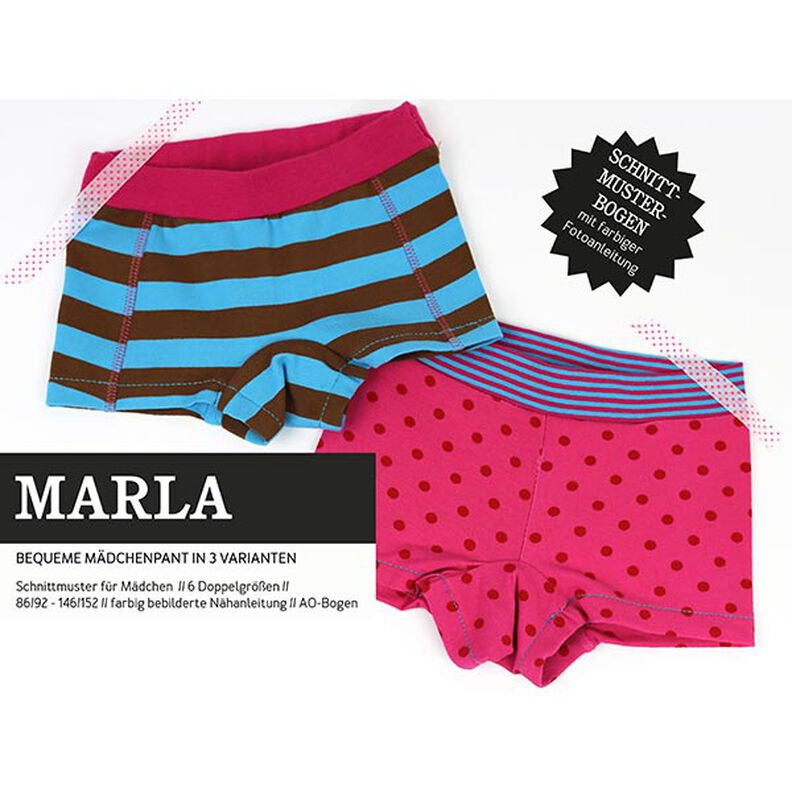 MARLA - Pantalon filles en 3 variantes, Studio Schnittreif  | 98 - 164,  image number 1