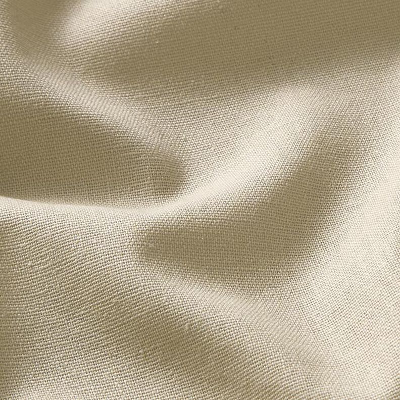 Mélange viscose lin Uni – beige clair,  image number 2