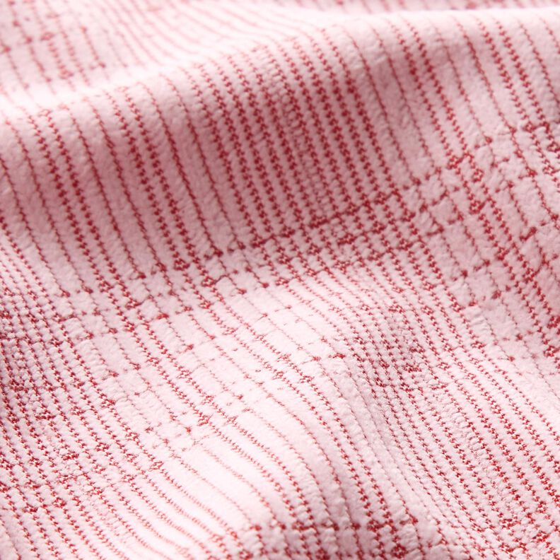 Velours côtelé à carreaux irréguliers – rose,  image number 3