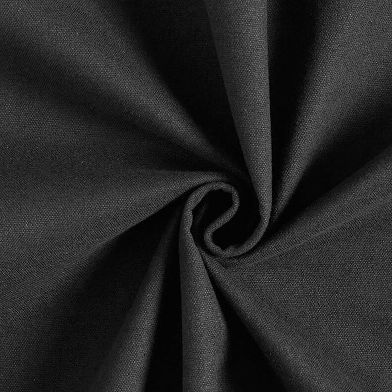 Tissu d’ameublement fin en mélange – noir,  image number 1