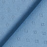 Jersey maille fine Motif à trous – bleu,  thumbnail number 4
