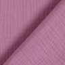 Tissu double gaze de coton – mauve,  thumbnail number 4