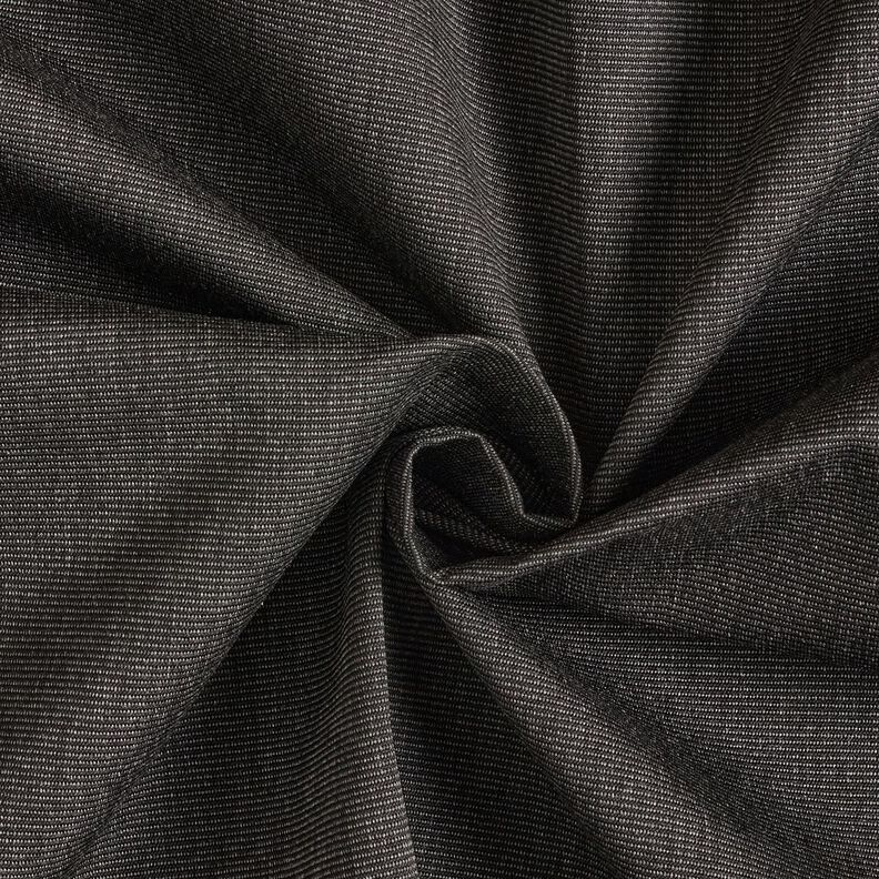 Tissu d’extérieur Canvas structure fine – noir,  image number 1
