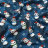 Jersey coton Panda dans l'esprit de Noël | Glitzerpüppi – bleu nuit/chili,  thumbnail number 2
