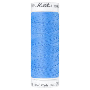 Fil à coudre Seraflex pour coutures élastiques (0818) | 130 m | Mettler – bleu acier, 