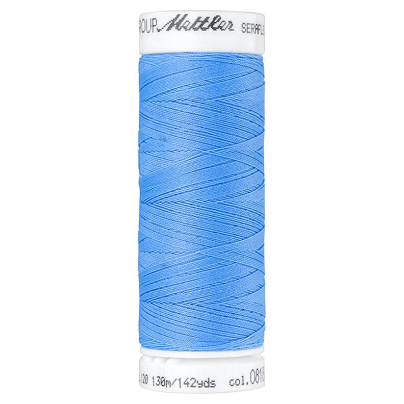Fil à coudre Seraflex pour coutures élastiques (0818) | 130 m | Mettler – bleu acier,  image number 1