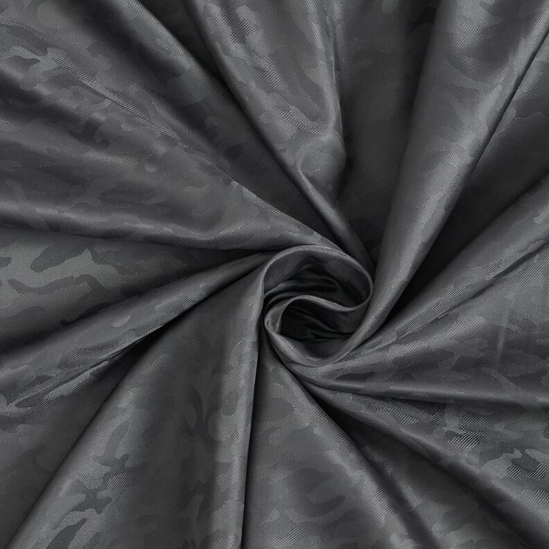 Tissu de doublure Jacquard Camouflage – gris foncé,  image number 3