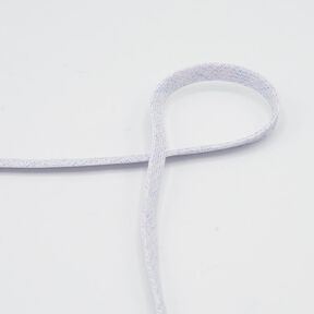 Cordon plat Sweat-shirt à capuche Lurex [8 mm] – blanc/mauve, 
