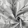Tissu décoratif Toile Feuilles floues – gris brume/gris,  thumbnail number 3