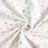 Tissu double gaze de coton Points gribouillés multicolores Impression numérique – écru,  thumbnail number 3