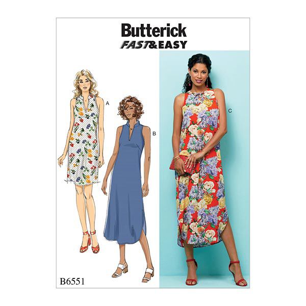 Robe, Butterick 6551 | L - XXL,  image number 1