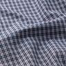 Tissu pour chemise à doubles carreaux – bleu marine/rouge bordeaux,  thumbnail number 2
