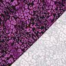 Viscose stretch impression numérique léopard – noir/lilas rouge,  thumbnail number 4