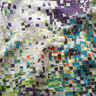 GOTS Jersey coton Mosaïques éparpillées | TCC x LOOKS by Wolfgang Joop – vert pomme/beige foncé,  thumbnail number 3