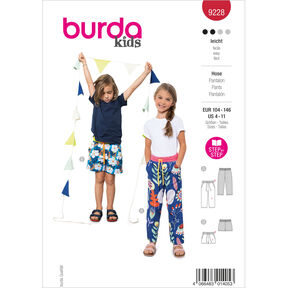 Pantalon | Burda 9228 | 104-146, 