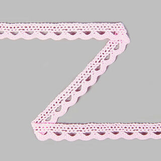 Dentelle au fuseau (10 mm) 8 – rose, 