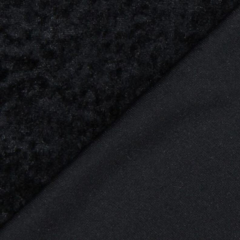 Panne de velours – noir,  image number 3