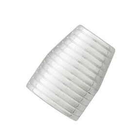 Extrémité de cordelette [ Ø 5 mm ] – argent métallique, 